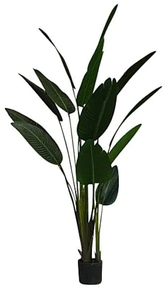 Tekokas vihreä kasvi 160 cm