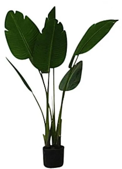 Tekokas vihreä kasvi 120 cm