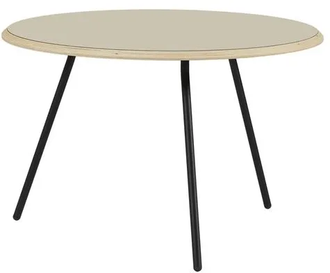 Woud Soround-sohvapöytä beige laminaatti Ø75 H49