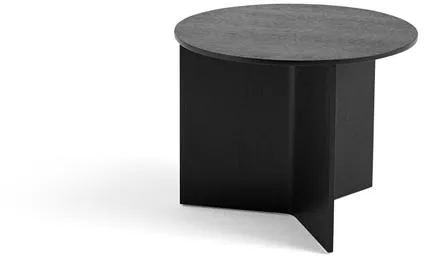 HAY Slit Wood Sivupöytä Pyöreä Ø45 Tammi