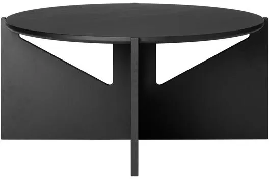Kristina Dam Studio Simple XL sivupöytä tummaksi petsatusta tammesta