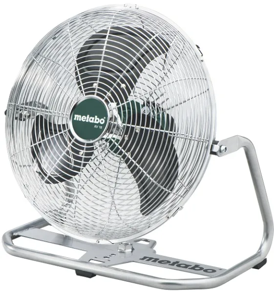 Metabo Akkutuulettimen AV 18 - 18 volttia